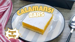 Calamansi Bars | Sweet, Tangy, and Buttery