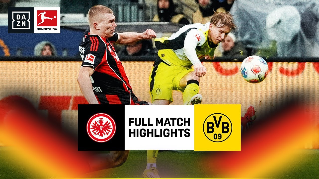 Eintracht Frankfurt vs Borussia Dortmund | Bundesliga Highlights | Matchweek 16 | 2025-2026