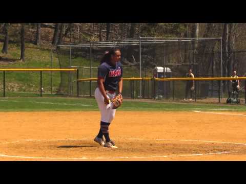 RMU vs Bryant Softball - Game 1 Highlights