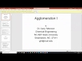 Agglomeration