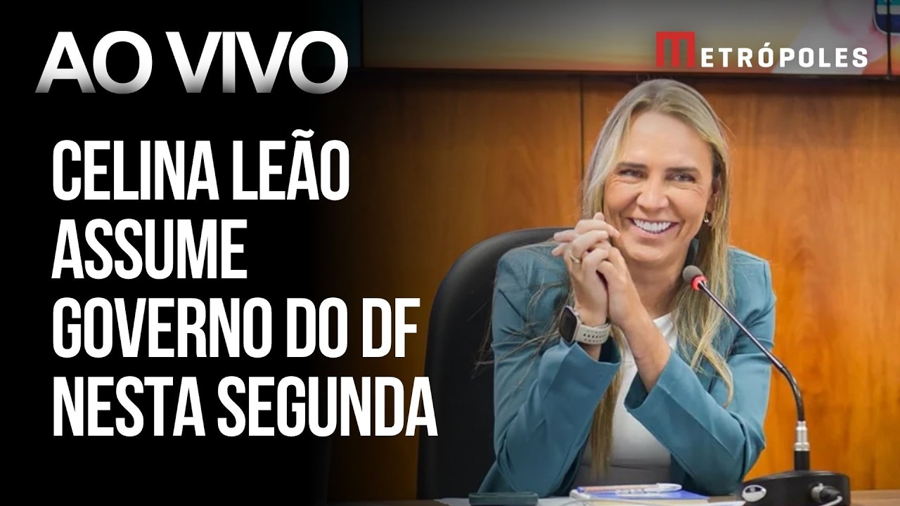AO VIVO: acompanhe a posse de Celina Leão como governadora do Distrito Federal