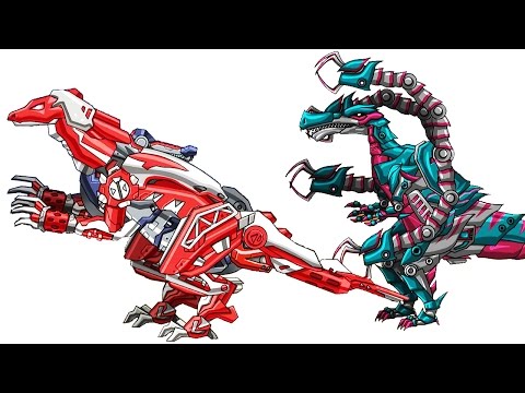 Repair! Dino Robot #7: Compsognathus (4 Color Armors) | Eftsei Gaming