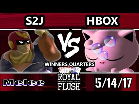 Royal Flush SSBM - Tempo | S2J (Captain Falcon) vs. TL | Hungrybox (Jigglypuff) - Smash Melee