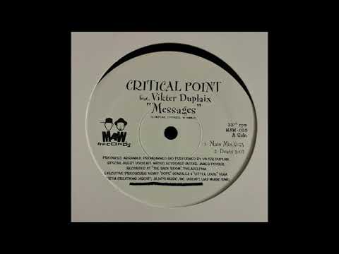 Critical Point Feat.  Vikter Duplaix – Messages (MAW prod. 1999) + bonus beats