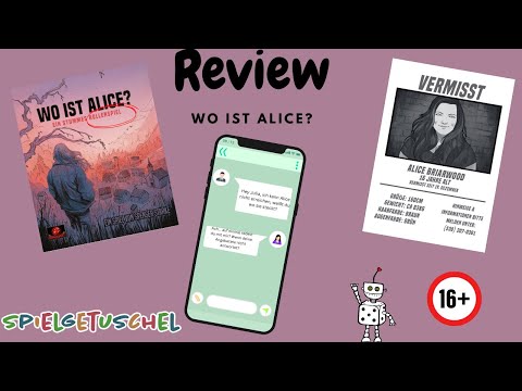Spielgetuschel Review#35 - Rollenspiel - Wo ist Alice?