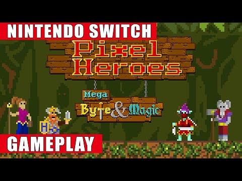 Pixel Heroes: Mega Byte & Magic Nintendo Switch Gameplay - YouTube
