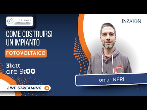 Come costruire un impianto fotovoltaico da soli-Omar Neri