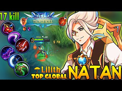 Nathan Build Mobile Legends | Top Global Natan Gameplay By ☂Lilith | Natan Marksman MLBB