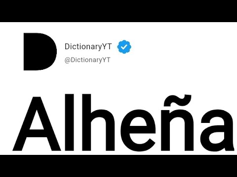 Alheña Meaning in English
