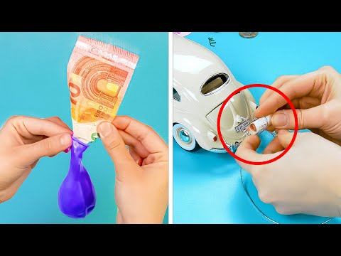 Kreative Ideen, um Geld zu verschenken