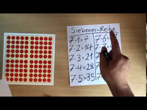 Siebener-Reihe Einführung