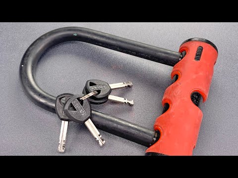 [1232] Abus Model 40 Mini Bike U-Lock Picked