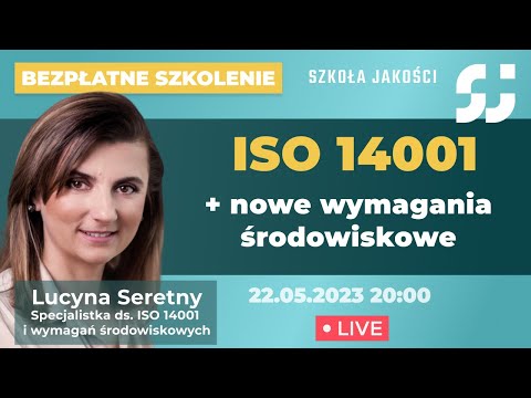 [🔴 Training ] ISO 14001 + new environmental requirements EPD, ESG, Eco Project, CSRD etc.