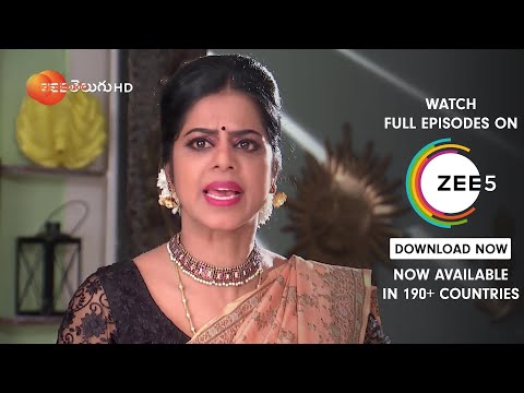 Raktha Sambandham - Telugu Tv Serial - Best Scene - 207 - Meghana lokesh,Jyothi reddy - Zee Telugu