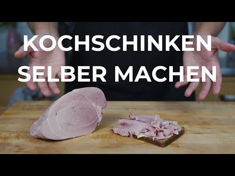Make your own cooked ham – Complete step-by-step instructions