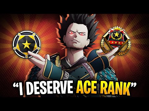 Hardstuck 0.7KD Pro Rank Says He Deserves Ace. GONE WRONG! My Hero Ultra Rumble