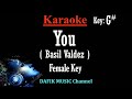 You (Karaoke) Basil Valdez Female key G#