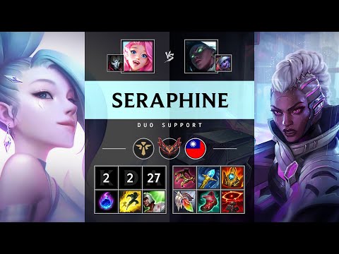 Seraphine Support vs Senna: Vision Controller - TW Grandmaster Patch 14.24
