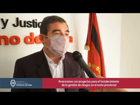 El Gobierno avanza con proyectos para optimizar la gestión de riesgos en el norte provincial