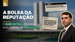 O mercado onde o áudio do Flávio Bolsonaro foi precificado em minutos