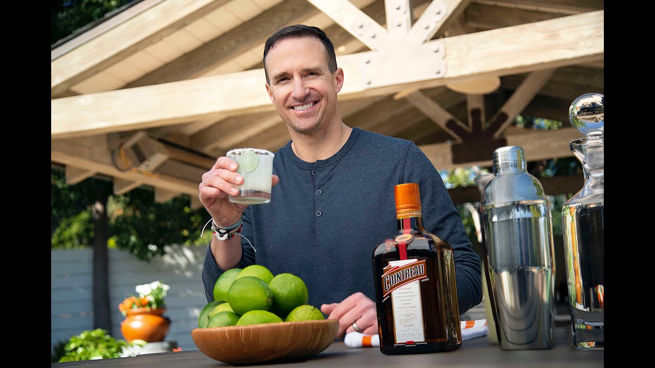 Drew Brees Mixes Up Game Day Margaritas With NOLA Chef Isaac Toups