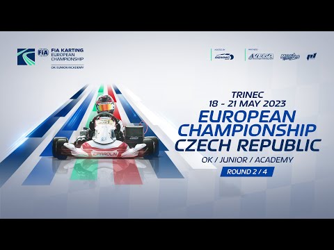 FIA Karting European Championship 2023 Junior & OK Round 2 Trinec / Czech Republic (Saturday)