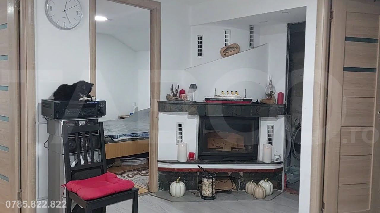 Apartament renovat complet 47 mp 3 camere str Tesatorilor Cisnadie - Video