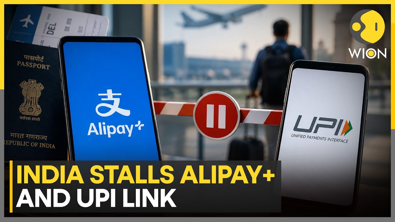 India Stalls Alipay+ UPI Link Over Security and Data Privacy Concerns | WION