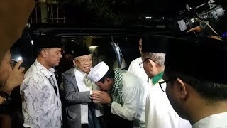 Datang ke Harlah ke-46 PPP, Ketum PPP Cium Tangan Ma'ruf Amin