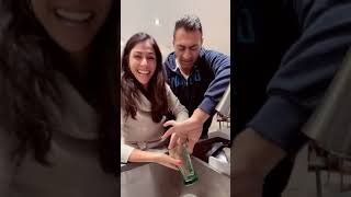 Lady Tricks Her Husband Into Thinking Her Hand Is Stuck In A Glass | CONTENTbible #Shorts