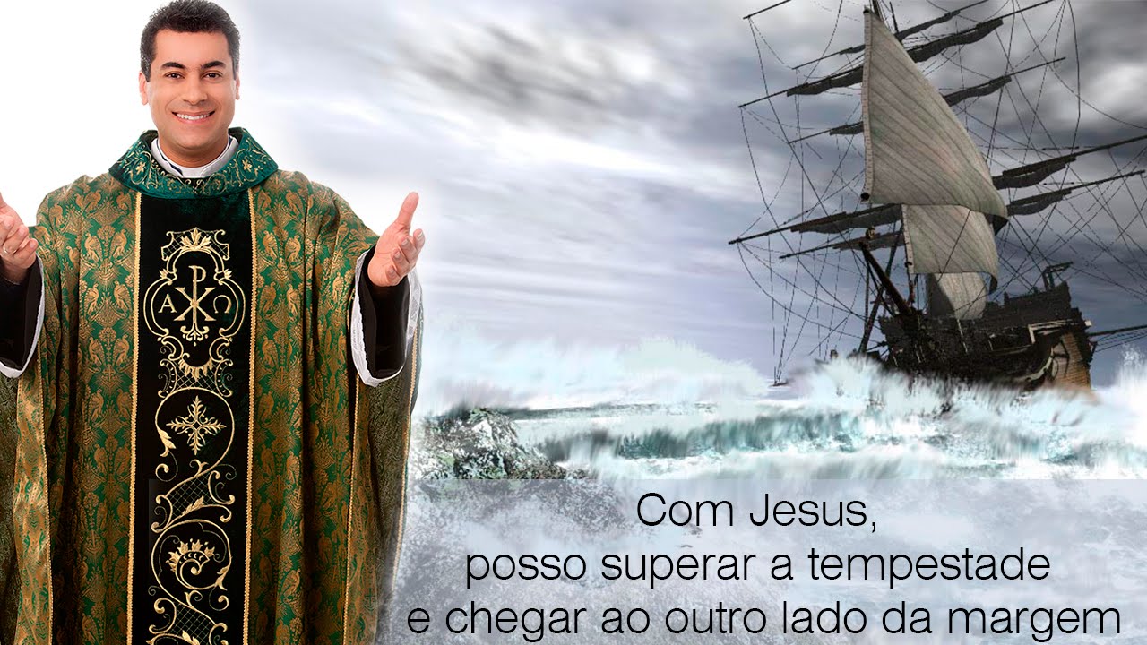 Com Jesus, posso superar a tempestade e chegar ao outro lado da margem - Padre Chrystian Shankar