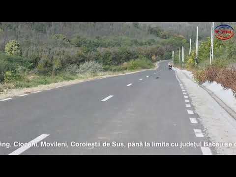 VIDEO//Sectorul de drum DJ 243 B, care leagă localitatea Ciocani de Coroiești