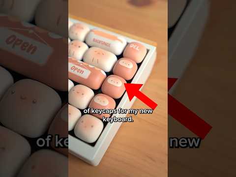 I made a Bread Themed keyboard.