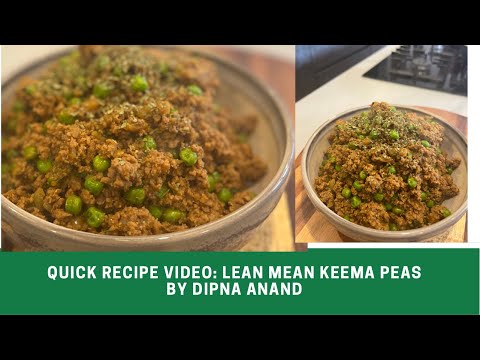 Healthy keema peas by Dipna Anand