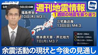 【週刊地震情報】福島県会津・熊本県天草で震度3／インドネシアでM6.5の深発地震