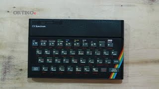 Video thumbnail for 1984 Sinclair ZX Spectrum Unboxing and Connecting on LCD Tv by ortiko
