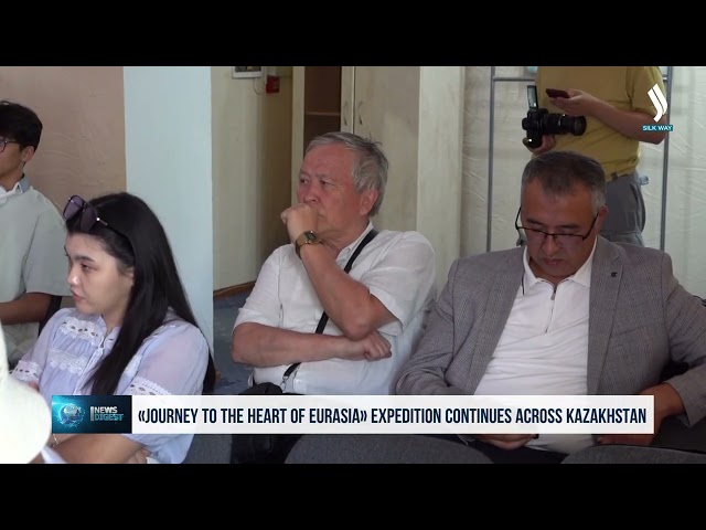 «Евразия жүрөгүнө саякат» экспедициясы казакстанга сапарын улантууда
