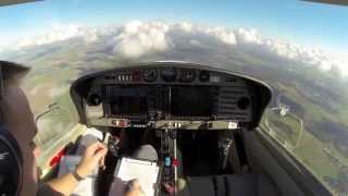 preview picture of video '✈ IFR Navigation with VOR approach (GoPro Hero 3 Black Edition)'