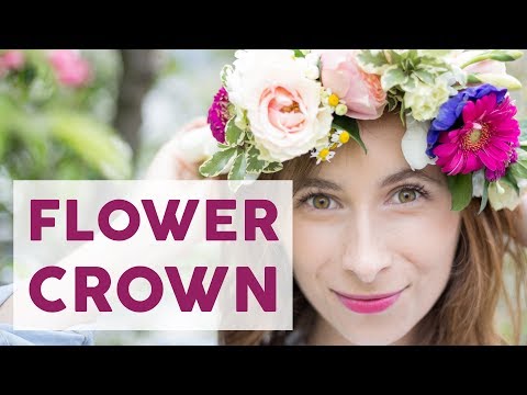 DIY Blumenkranz: Wunderschönen Haarschmuck selber machen! | FASHION