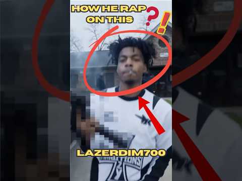 LAZERDIM700 Can Rap on any Type Beat From Now 😂🔥 #lazerdim700 #shorts