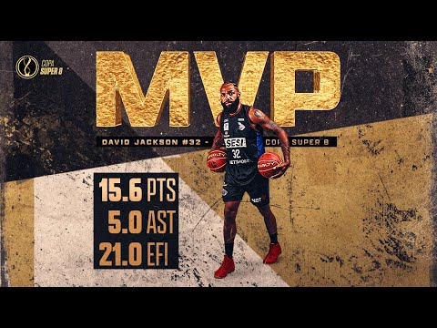 O MELHOR JOGADOR DA COPA SUPER 8 2023! DAVID JACKSON | MVP | LANCES NA FINAL