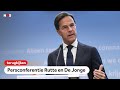 TERUGKIJKEN: Persconferentie over corona-maatregelen