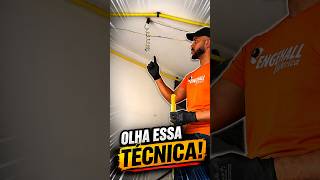 Como fazer iluminação em forro de gesso (técnica rabinho de porco)