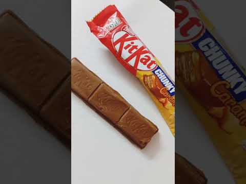 KitKat chunky caramel🍫🍫🍫🍫#shortsyoutube #food