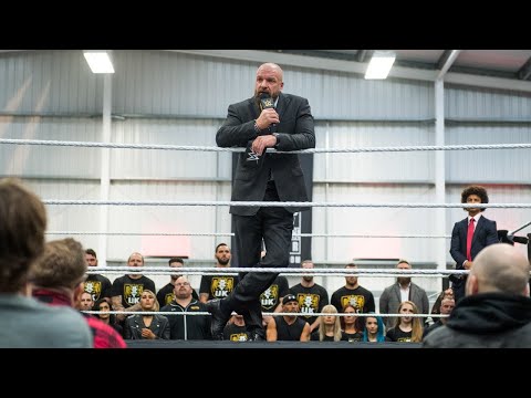 Triple H Announces Opening Of UK Performance Center During Live Press Conference