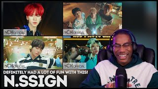 n.SSign | 'Wormhole: New Track', 'Salty', 'Happy &', 'Funk Jam' MV REACTION |  Different vibes!!