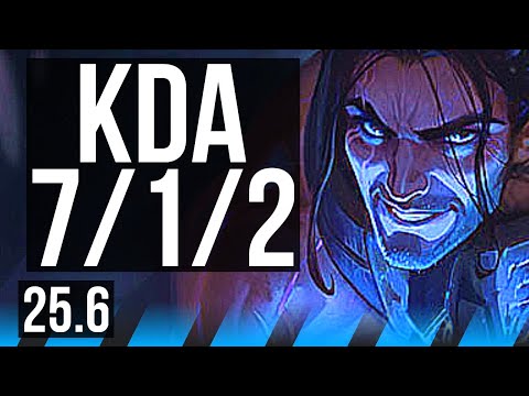 SYLAS vs AKSHAN (MID) | 7/1/2, Dominating | KR Diamond | 25.6