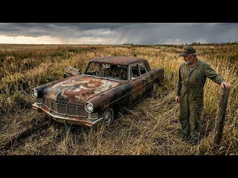 Thumbnail for Abandoned 1956 Lincoln Continental Mark II | Full Restoration from Fire-Damaged Wreck to Perfect by Continental Mark II