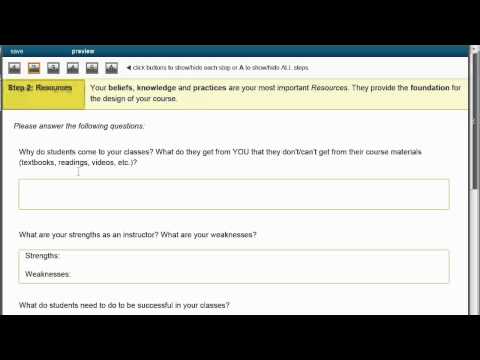 Create a Course Guide for your Online Course
