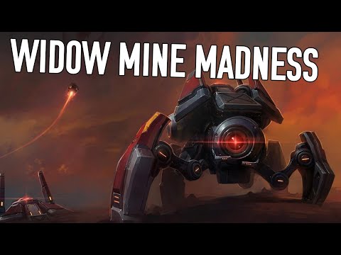 WIDOW Mine MADNESS | Rogue (Z) vs Cure (T)
